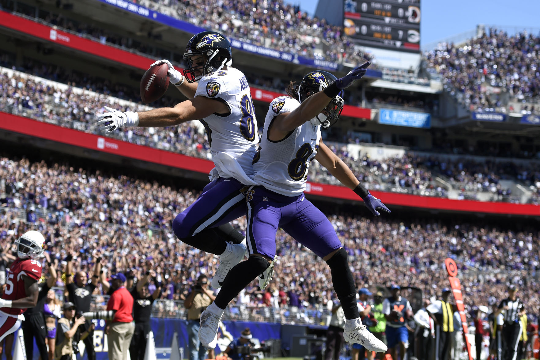APTOPIX Cardinals Ravens Football
